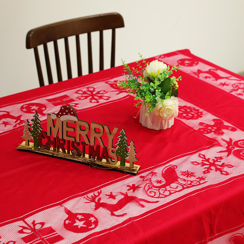 Christmas Square Tablecloth for festival decoration
